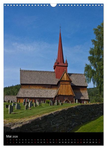 Produktbild: Norwegen (Wandkalender 2026 DIN A3 hoch), CALVENDO Monatskalender