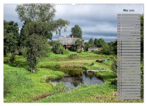 Produktbild: Lettland - Streifz&uuml;ge durch das mittlere Baltikum (Wandkalender 2026 DIN A2 quer), CALVENDO Monatskalender