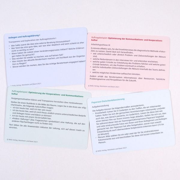 Produktbild: Kartenset Systemische Teamorganisationsprozesse