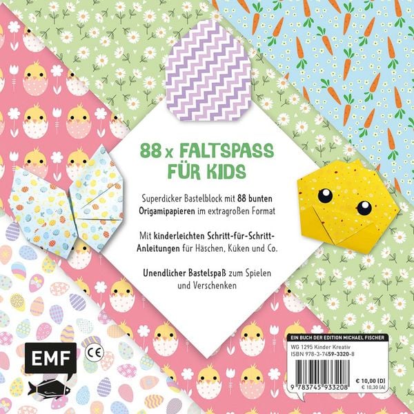 Produktbild: 88 x Origami Kids &ndash; Frohe Ostern!