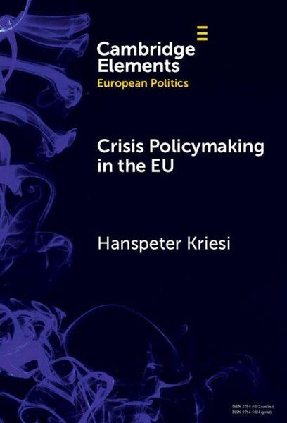 Produktbild: Crisis Policymaking in the EU