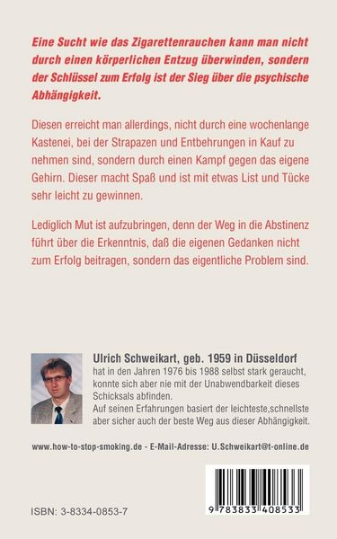 Produktbild: Wie man sich das Rauchen abgew&ouml;hnt
