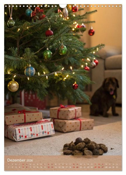 Produktbild: Der Hundehaufenkalender (Wandkalender 2026 DIN A3 hoch), CALVENDO Monatskalender