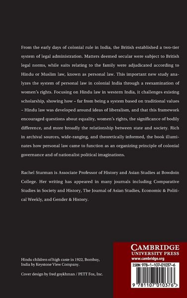 Produktbild: The Government of Social Life in Colonial India