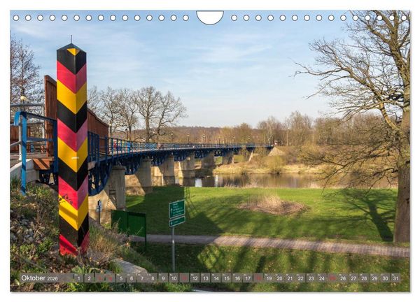 Produktbild: Bad Muskau an der Nei&szlig;e (Wandkalender 2026 DIN A4 quer), CALVENDO Monatskalender