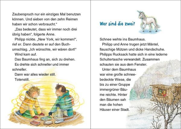 Produktbild: Das magische Baumhaus junior (Band 33) - Auf den Spuren des verzauberten Einhorns