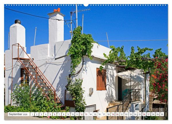Produktbild: Thassos - Insel im Thrakischen Meer (Wandkalender 2026 DIN A2 quer), CALVENDO Monatskalender