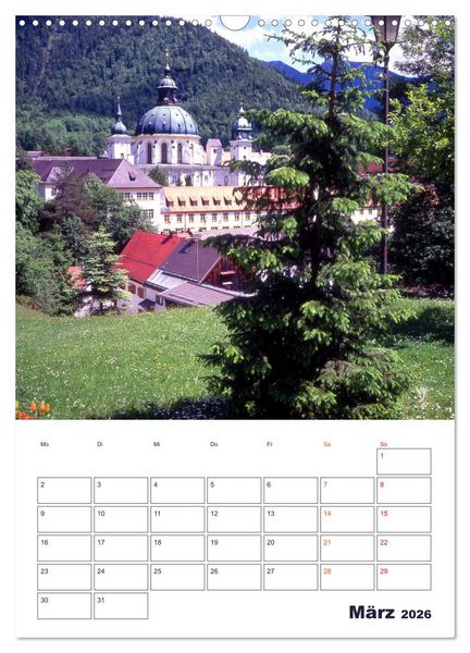 Produktbild: Sch&ouml;nes Land Bayern (Wandkalender 2026 DIN A3 hoch), CALVENDO Monatskalender