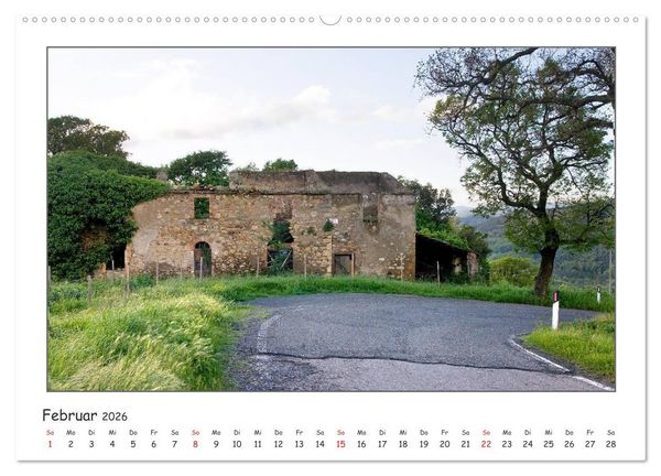 Produktbild: Toskana-Impressionen (hochwertiger Premium Wandkalender 2026 DIN A2 quer), Kunstdruck in Hochglanz