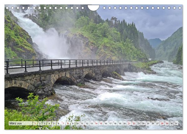 Produktbild: Norwegen erkunden mit dem Wohnmobil (Wandkalender 2026 DIN A4 quer), CALVENDO Monatskalender