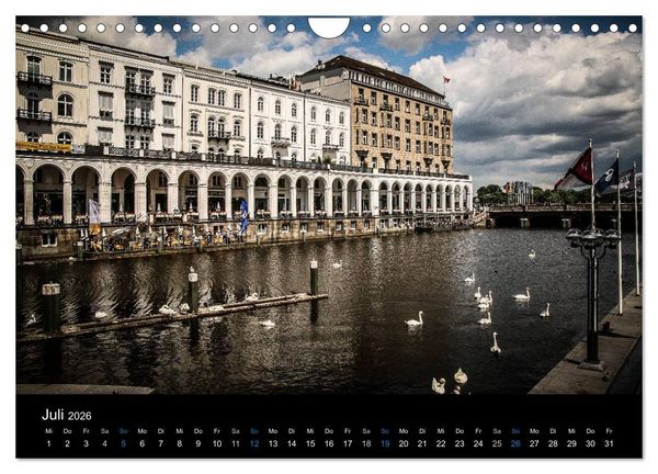 Produktbild: Hamburg (Wandkalender 2026 DIN A4 quer), CALVENDO Monatskalender