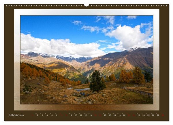 Produktbild: Das vergessene Tal. Schnalstal - Val Senales (Wandkalender 2026 DIN A2 quer), CALVENDO Monatskalender