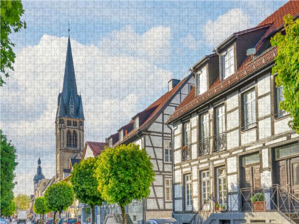 Produktbild: CALVENDO Puzzle Ein Motiv aus dem Kalender Detmold Impressionen | 1000 Teile Lege-Gr&ouml;&szlig;e 64x48cm Foto-Puzzle f&uuml;r gl&uuml;ckliche Stunden