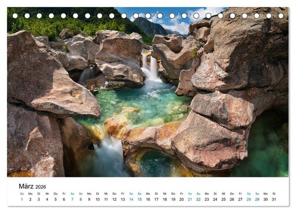 Produktbild: Albanien - Europas geheimes Paradies (Tischkalender 2026 DIN A5 quer), CALVENDO Monatskalender