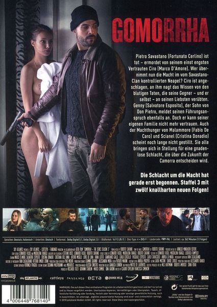 Produktbild: Gomorrha - Staffel 3 [4 DVDs]