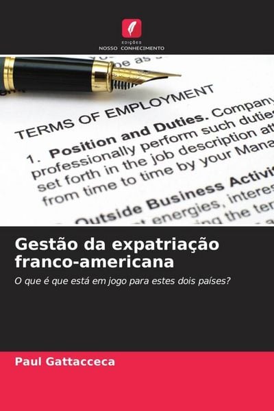 Produktbild: Gest&atilde;o da expatria&ccedil;&atilde;o franco-americana