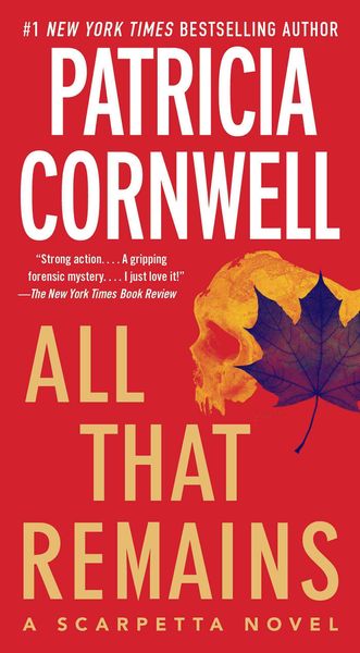 All That Remains, Taschenbuch von Patricia Cornwell, Pocket Books USA, 9781439149898