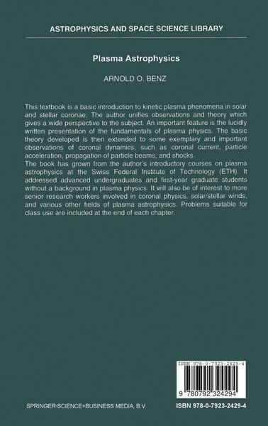 Produktbild: Plasma Astrophysics
