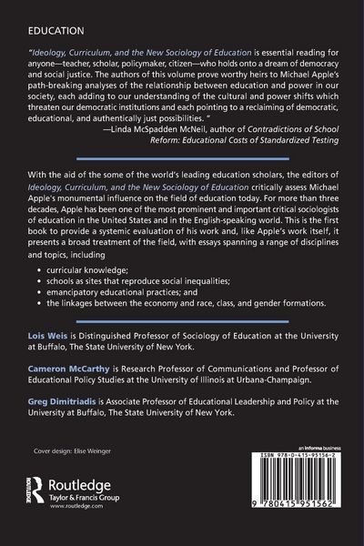 Produktbild: Ideology, Curriculum, and the New Sociology of Education