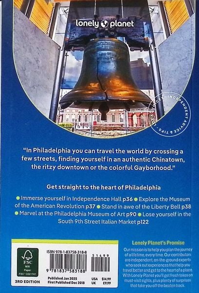 Produktbild: Lonely Planet Pocket Philadelphia