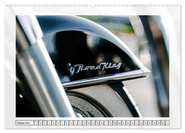 Produktbild: Legend&auml;re Linien &ndash; Harley Road King im Detail (hochwertiger Premium Wandkalender 2026 DIN A2 quer), Kunstdruck in Hochglanz