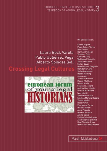 Produktbild: Crossing Legal Cultures
