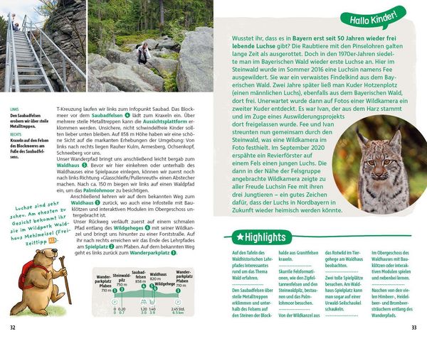 Produktbild: ROTHER Wanderbuch ErlebnisWandern mit Kindern Oberpfalz