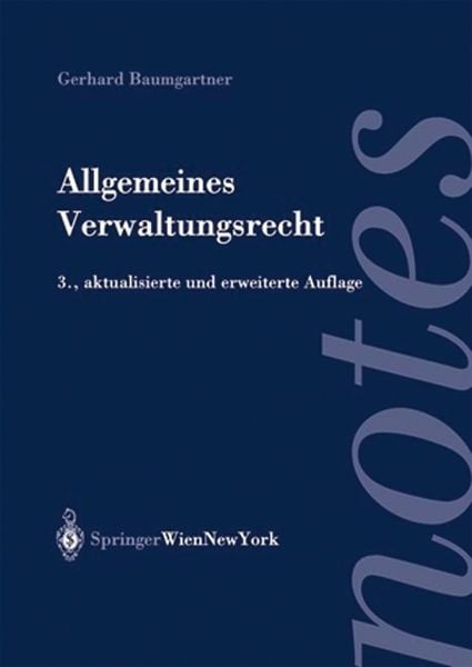 Produktbild: Allgemeines Verwaltungsrecht