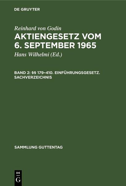 Produktbild: &sect;&sect; 179-410. Einf&uuml;hrungsgesetz. Sachverzeichnis