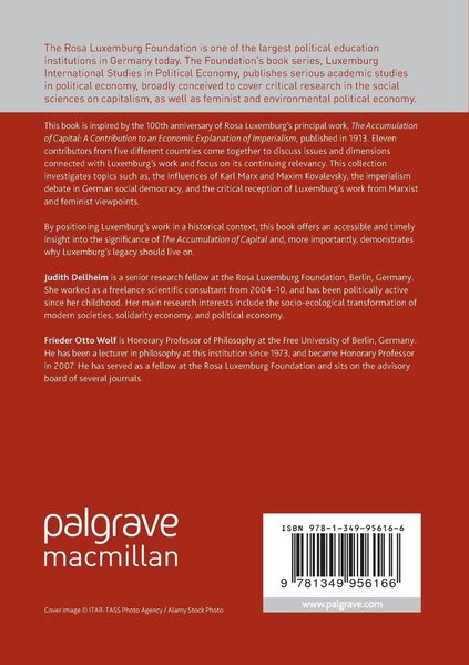 Produktbild: Rosa Luxemburg: A Permanent Challenge for Political Economy