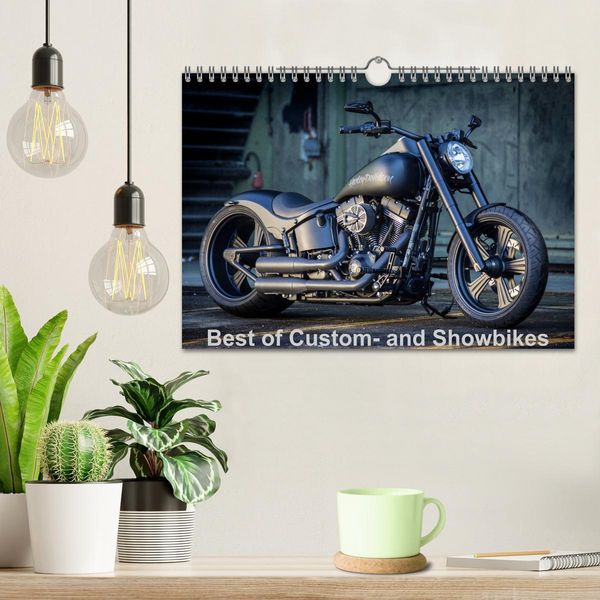 Produktbild: Best of Custom- and Showbikes Kalender (Wandkalender 2026 DIN A4 quer), CALVENDO Monatskalender