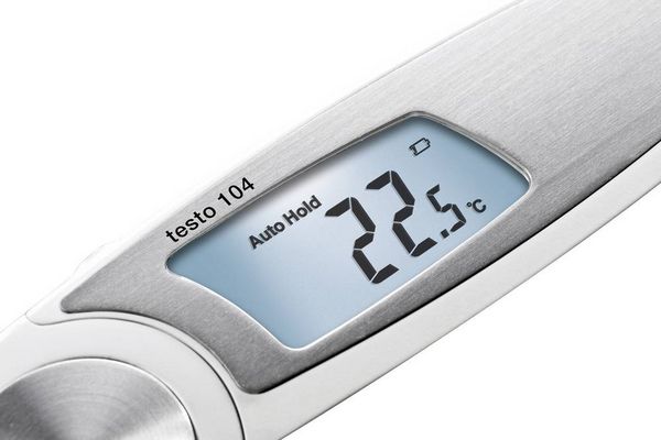 Produktbild: testo 104 Einstichthermometer (HACCP) Messbereich Temperatur -50 bis 250 &deg;C F&uuml;hler-Typ NTC HACCP-konform