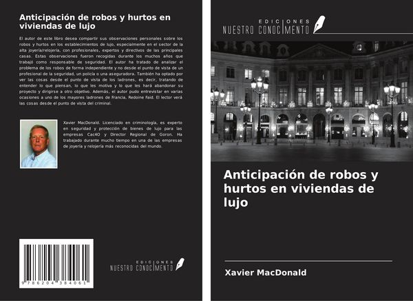Produktbild: Anticipaci&oacute;n de robos y hurtos en viviendas de lujo