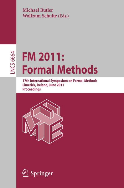 Produktbild: FM 2011: Formal Methods