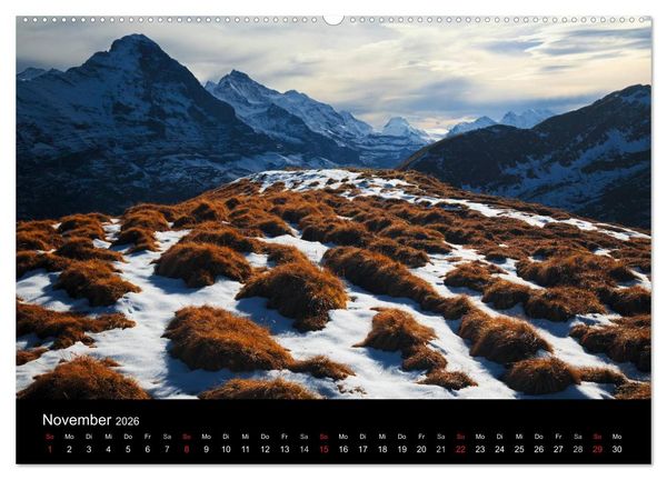Produktbild: BERNER ALPEN - Natur und Landschaften (Wandkalender 2026 DIN A2 quer), CALVENDO Monatskalender