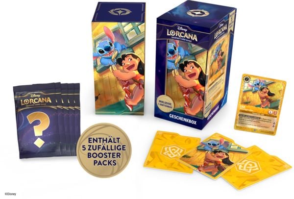 Produktbild: Disney Lorcana TCG: Archazias Insel - Lilo Geschenkbox (Deutsch)