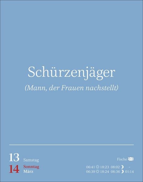 Produktbild: Duden Vergessene Wortsch&auml;tze Tagesabrei&szlig;kalender 2027