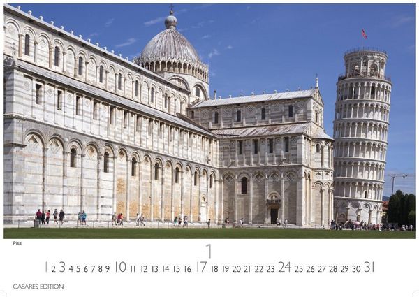 Produktbild: Italien Kalender 2027 &ndash; Wandkalender | Fotokalender Italien 24x35 cm mit 12 traumhaften Motiven der Reisedestination Italien