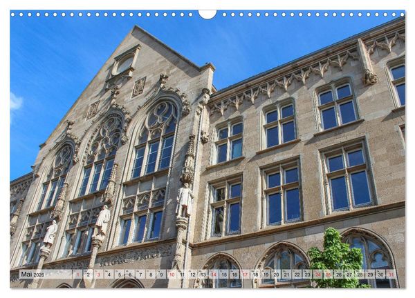 Produktbild: Altes K&ouml;ln - Denkm&auml;ler und Historische Bauten (Wandkalender 2026 DIN A3 quer), CALVENDO Monatskalender