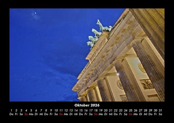 Produktbild: Berlin 2026 Fotokalender DIN A3