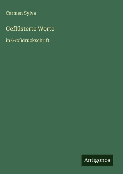Produktbild: Gefl&uuml;sterte Worte