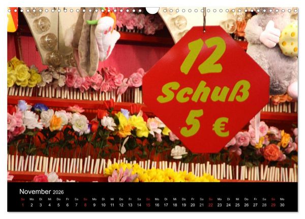 Produktbild: Jahrmarkt 2026 (Wandkalender 2026 DIN A3 quer), CALVENDO Monatskalender