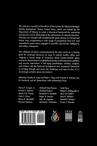 Produktbild: Toward a Theory of Spacepower
