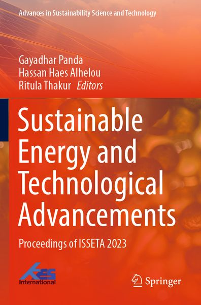 Produktbild: Sustainable Energy and Technological Advancements