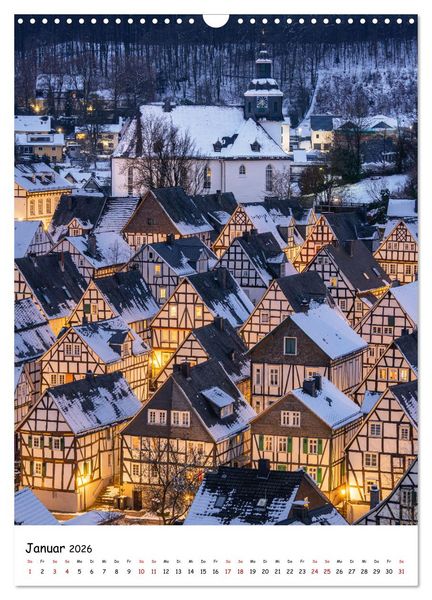 Produktbild: Streifz&uuml;ge durch Nordrhein-Westfalen (Wandkalender 2026 DIN A3 hoch), CALVENDO Monatskalender