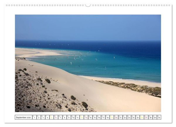 Produktbild: Fuerteventura - Insel im Licht (hochwertiger Premium Wandkalender 2026 DIN A2 quer), Kunstdruck in Hochglanz