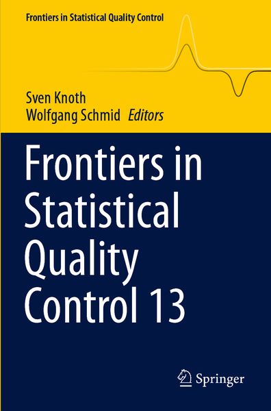 Produktbild: Frontiers in Statistical Quality Control 13