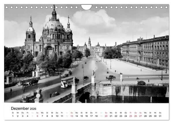 Produktbild: Gr&uuml;&szlig;e aus dem alten Berlin (Wandkalender 2026 DIN A4 quer), CALVENDO Monatskalender
