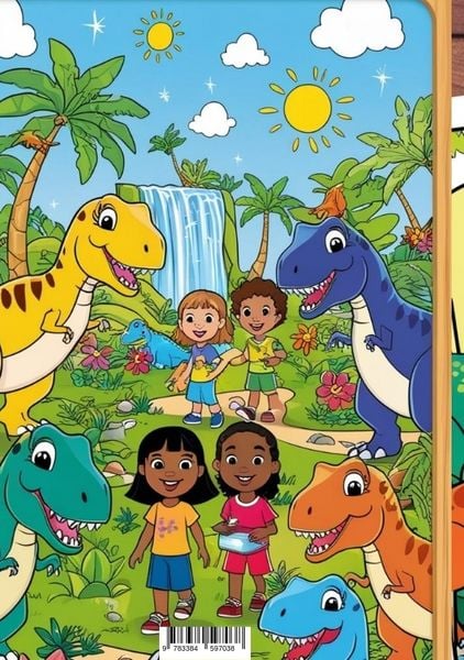 Produktbild: "Dino World: Ein Malbuch f&uuml;r kleine Entdecker"