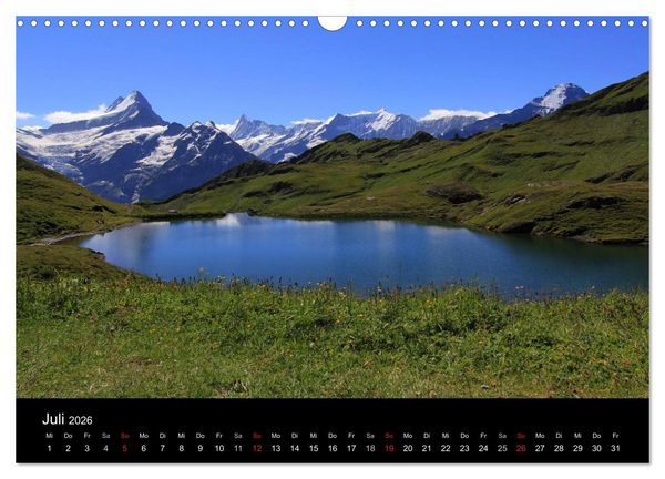 Produktbild: Berner Oberland (Wandkalender 2026 DIN A3 quer), CALVENDO Monatskalender